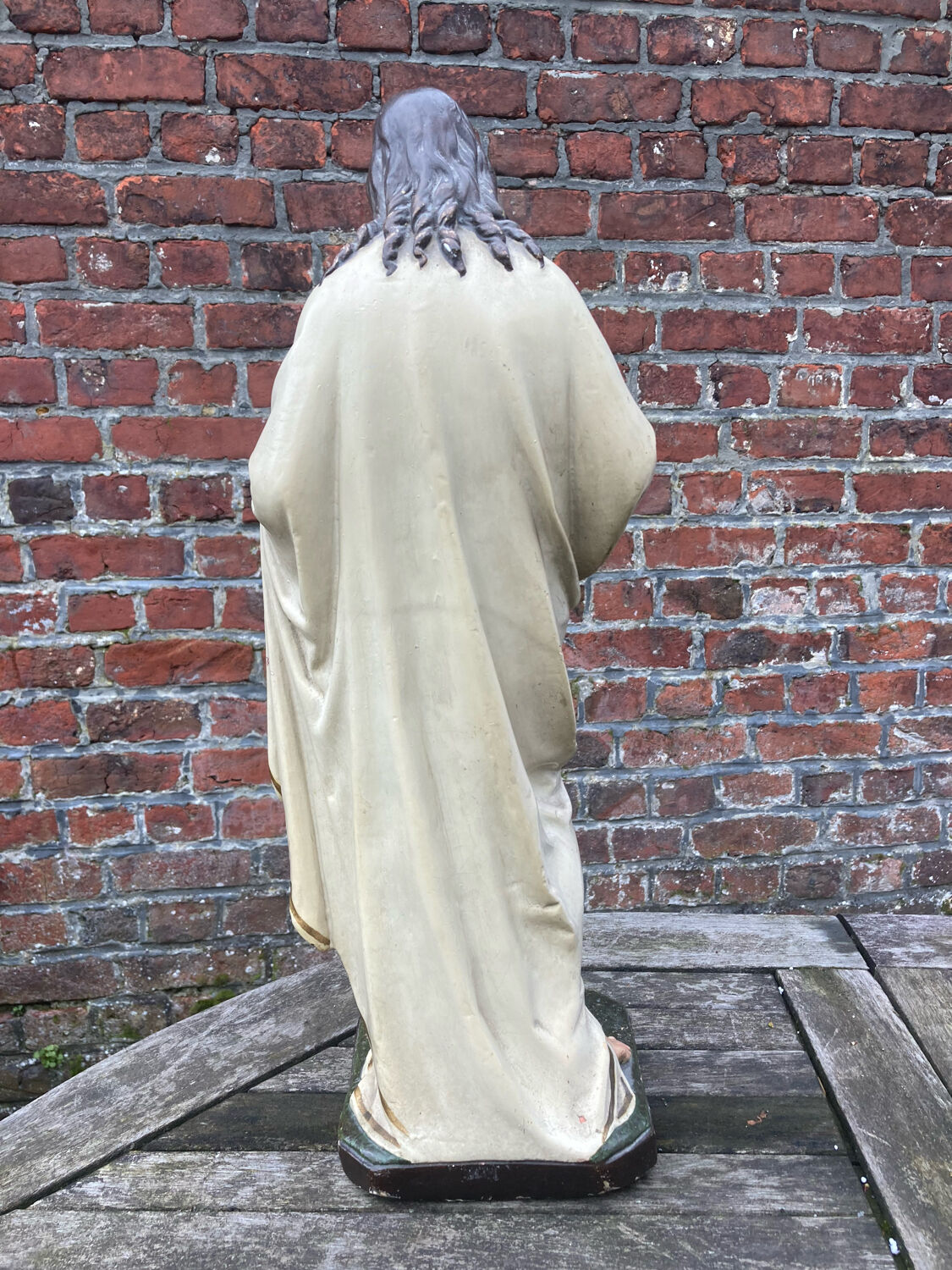 Ancient religious statue - great sacred heart