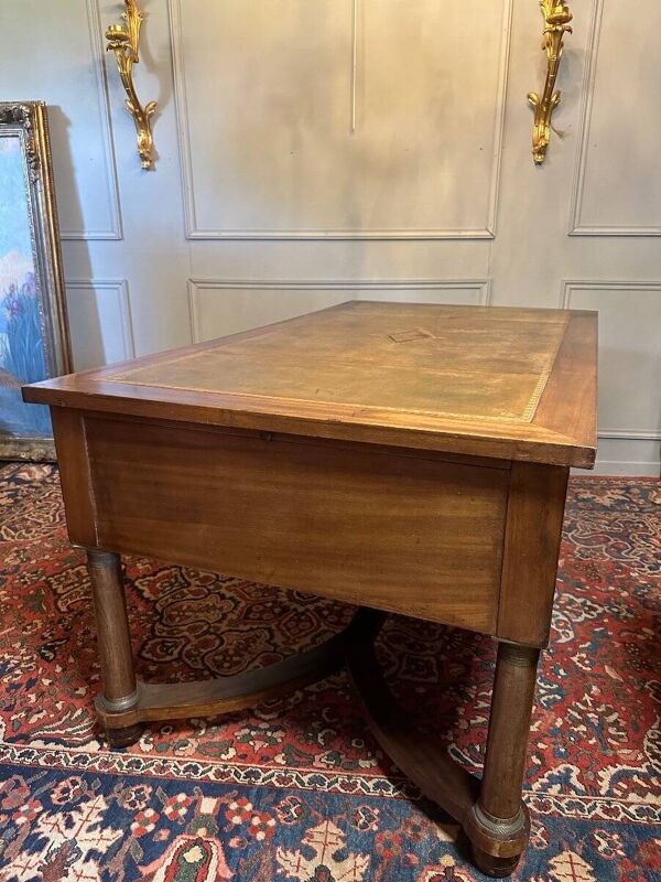 Bureau De Style Empire En Acajou. XIX ème.
