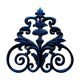 Ornement garniture arabesque en fonte