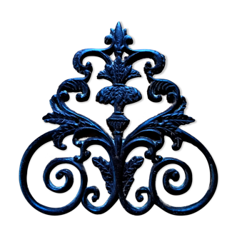 Ornament arabesque trim in cast iron