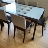 Set table and chairs Ligne Roset