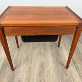 Scandinavian teak sewing table