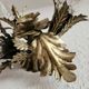 Vintage Florentine floral hand-forged silver-plated 3-light flush mount from Banci Firenze, Italy, Florence 1960s, set of 5