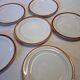 6 Limoges porcelain dessert plates from Chastagner, France