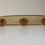 Smoked plastic coat rack