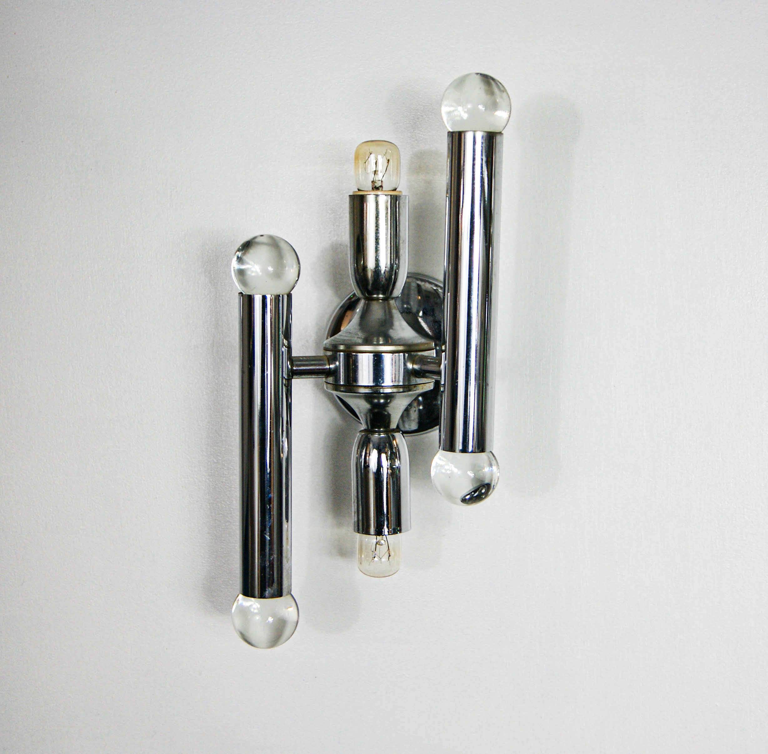 Pair of wall sconces from Sciolari 1960
