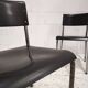 Pair of René Herbst style chairs, Art Deco design 1940
