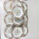 Set of 10 deep plates Gien model Rouen Sainfoin, 1990