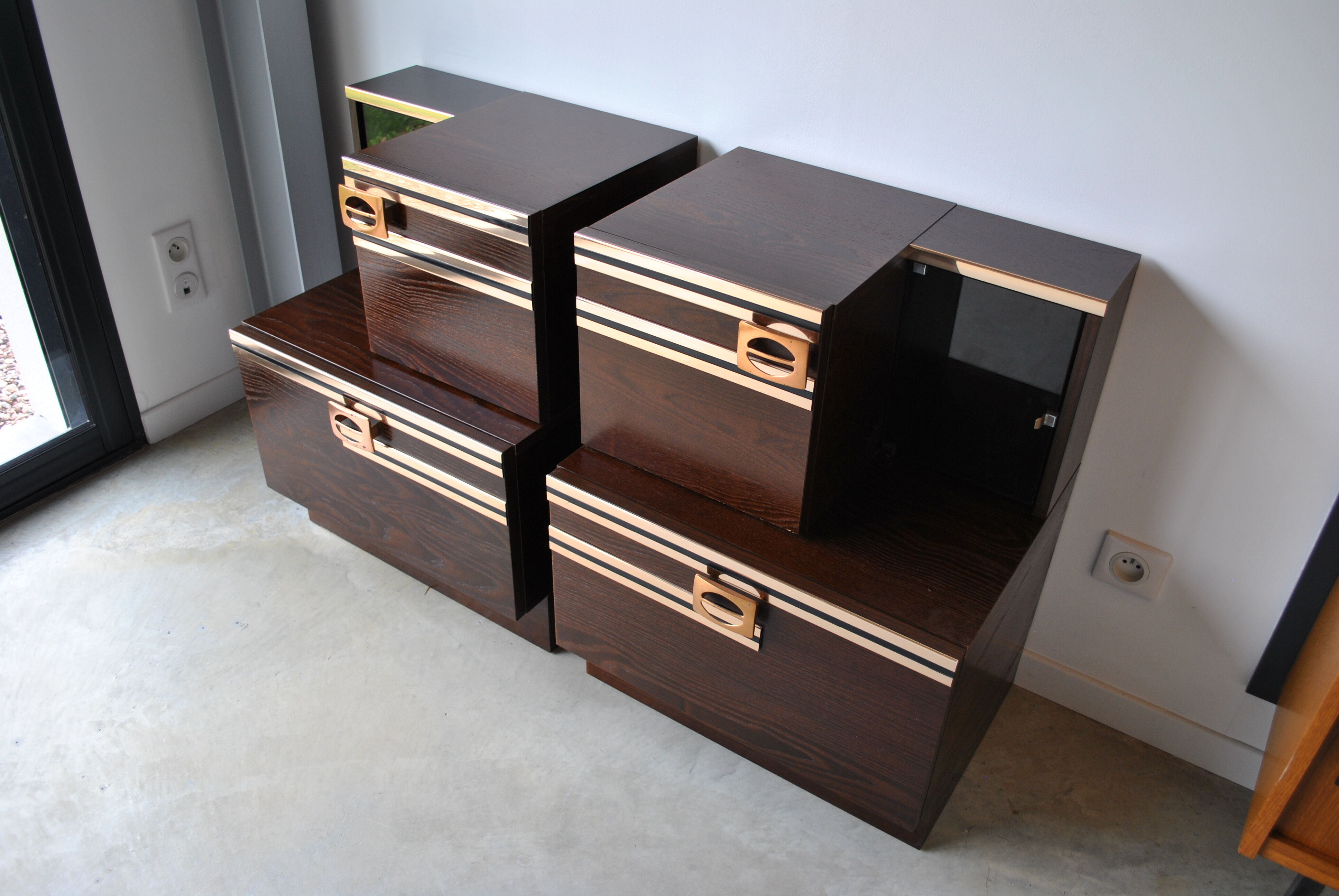 Vintage 1980 bedside