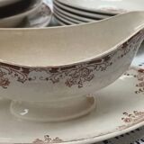 Old earthenware service