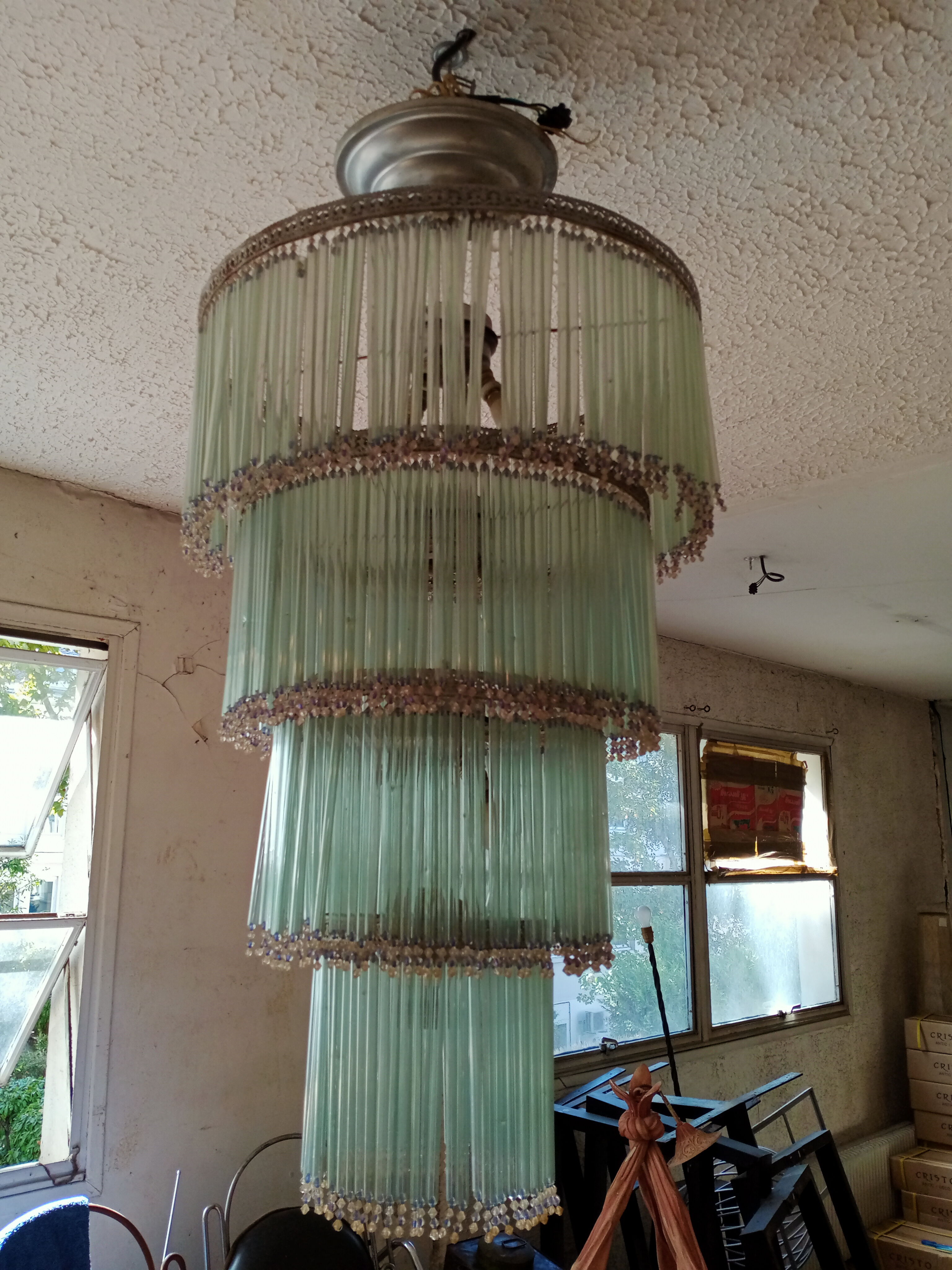 Art Deco suspension