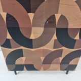 Vintage Wardrobe in Ash, 1960s