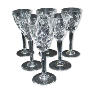 Série de 6 verres à