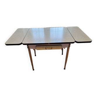 Vintage green formica table