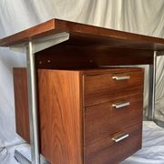 Scandinavian desk in wood and metal by Cees Braakman - Pastoe, design 1970