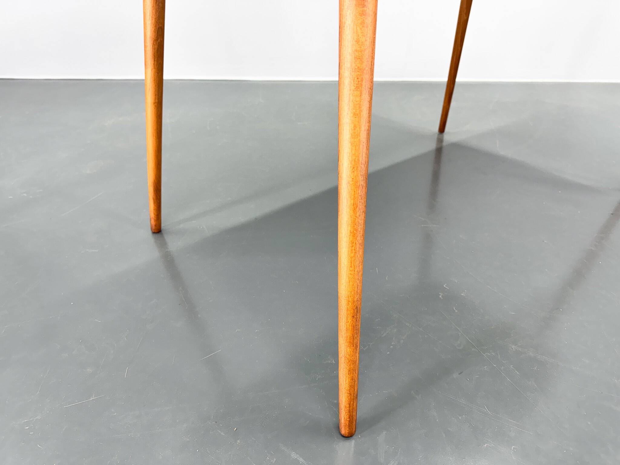 Table basse en verre du milieu du siècle, fabriquée en Allemagne, 1960