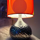 Table lamp, handmade lampshade