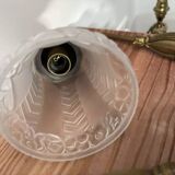 Antique pair of Art Deco wall sconces