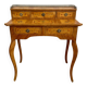Marquetry wooden bonheur du jour – Floral decoration – Louis XV style