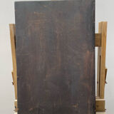Tableau huile sur panneau vers 1900