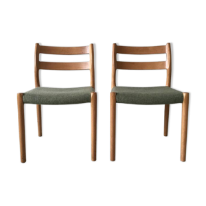 Paire de chaises en teck