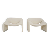 Set of two Pierre Paulin for Artifort, "Groovy"lounge chairs model F598, The Netherlands 1960's