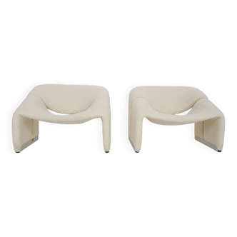 Set of two Pierre Paulin for Artifort, "Groovy"lounge chairs model F598, The Netherlands 1960's