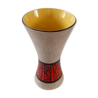 Vintage vase West germany 60s