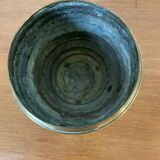 Cache-pot en laiton vintage