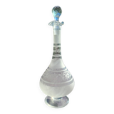 Carafe en verre mousseline 19ème