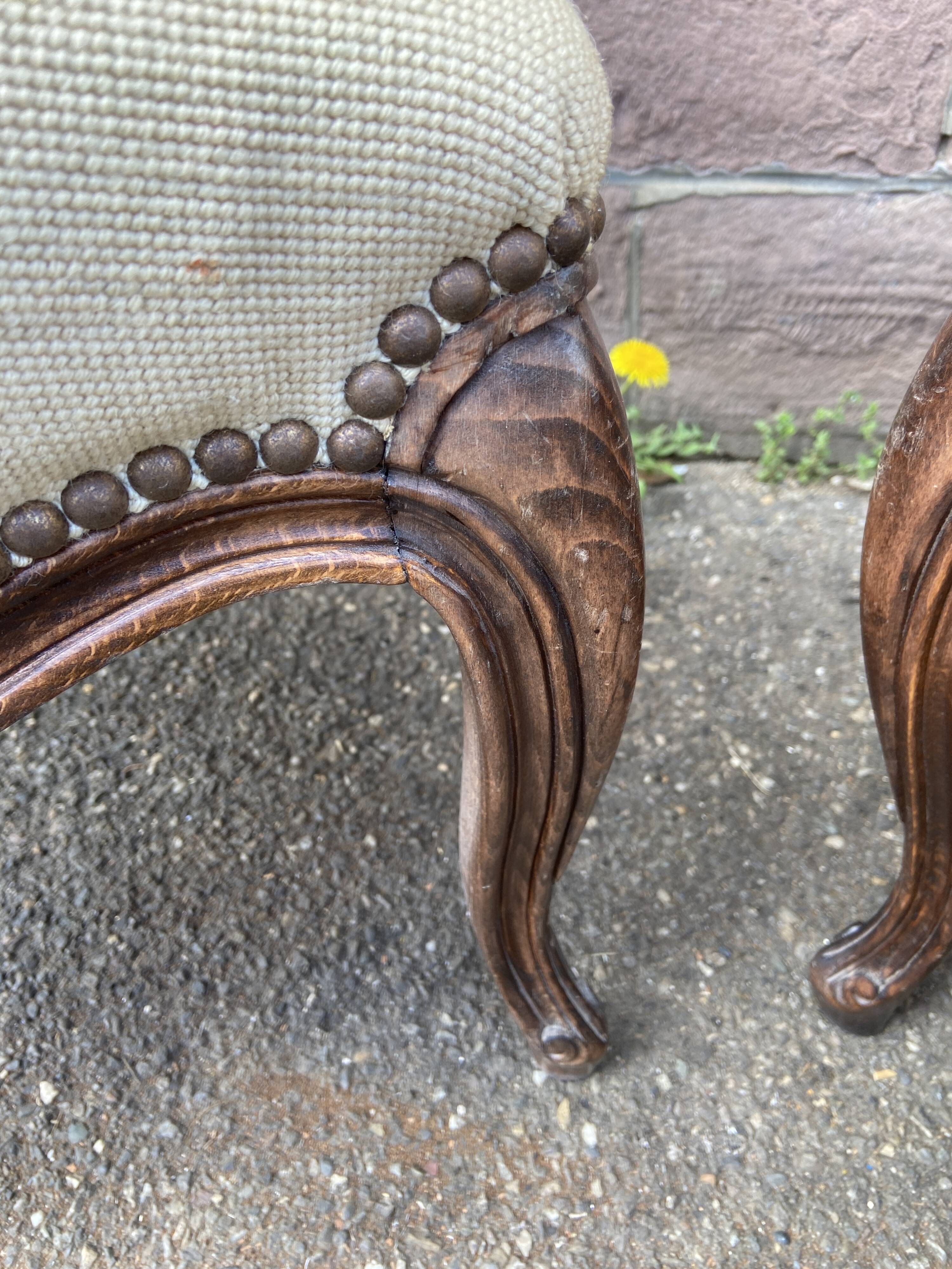 Pair of armchairs louis xv