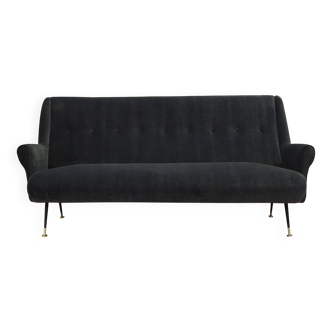 Graphite sofa, Danish design, 1970s, production: Denmark