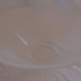 HOLMGAARD SCANDINAVIAN DESIGN / LARGE COUPE SALAD BOWL 70's glassware