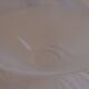 HOLMGAARD SCANDINAVIAN DESIGN / LARGE COUPE SALAD BOWL 70's glassware