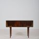 Cabinet danois en palissandre avec portes coulissantes par Max A. Rasmussen, années 1960.