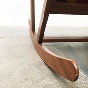 Danish rocking chair from the mid-century by Poul Volther for Frem Røjle.