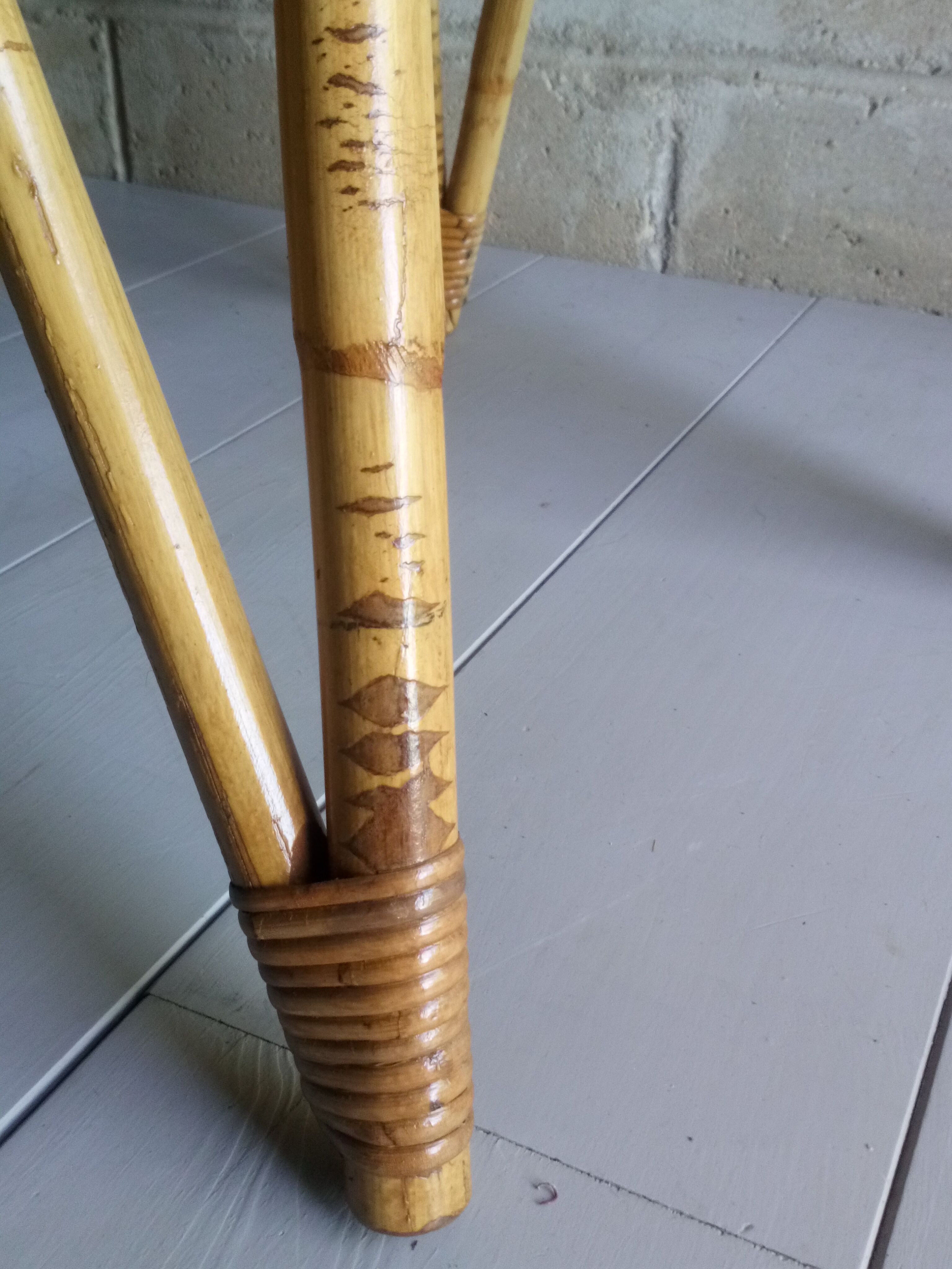 1950 rattan chair