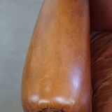 Fauteuil à oreilles en peau de mouton