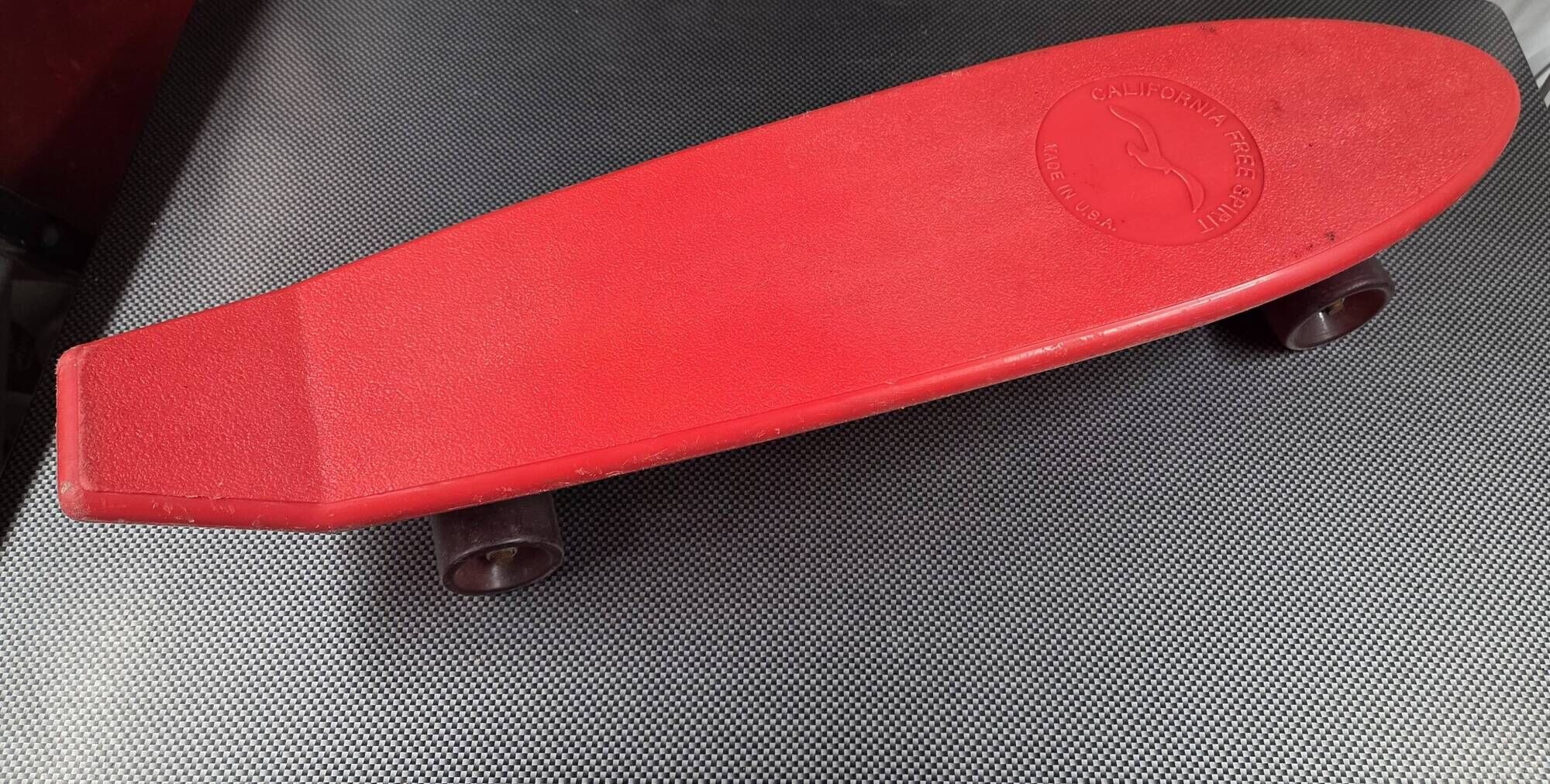 Vintage Skateboard "California Free Spirit" — Plastic Skate / Cruise