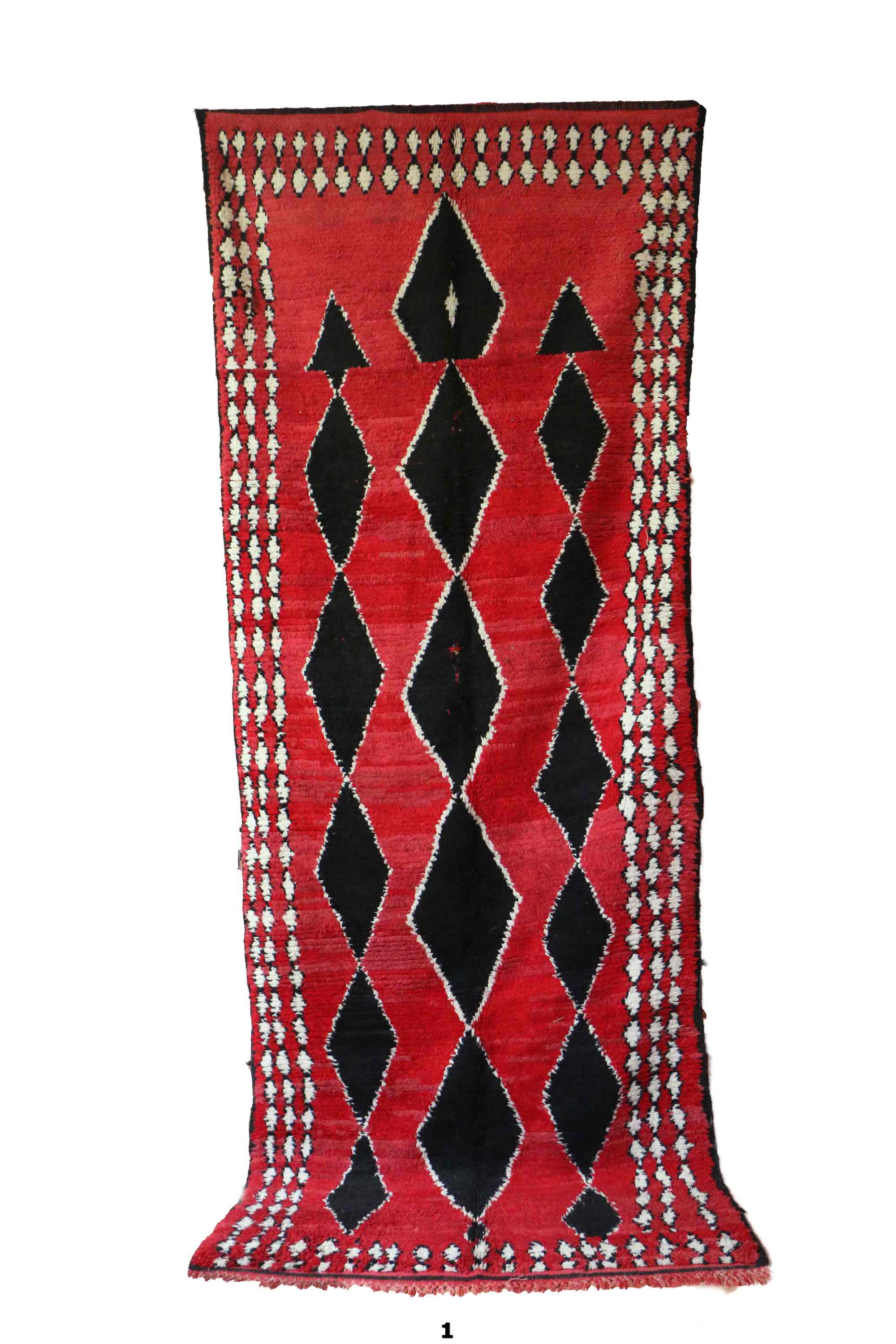 Moroccan carpet - 150 x 385 cm