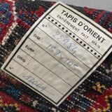 Oriental carpet old handmade wool, 157x105 cm