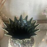 Pair of Rhoda stoneware pineapple vases