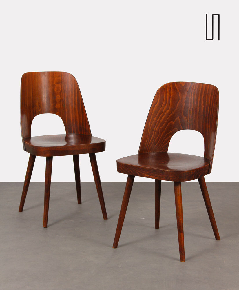 Paire de chaises par Oswald Haerdtl pour Ton, 1960