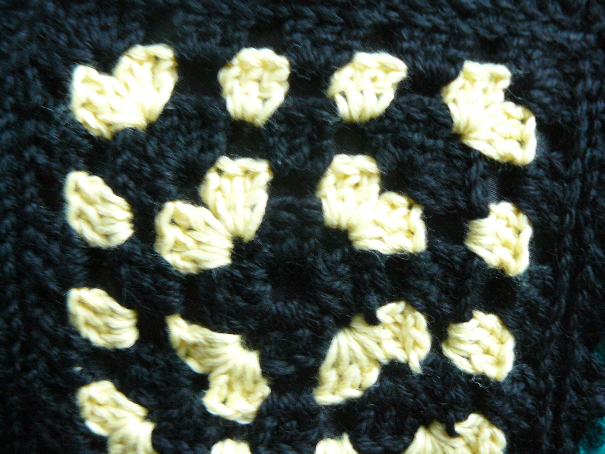 Cushion vintage 70s style granny