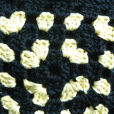 Cushion vintage 70s style granny