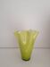 Green opaline handkerchief vase Fasoletto