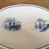 Pair of ravines, Dutch earthenware, early XX
