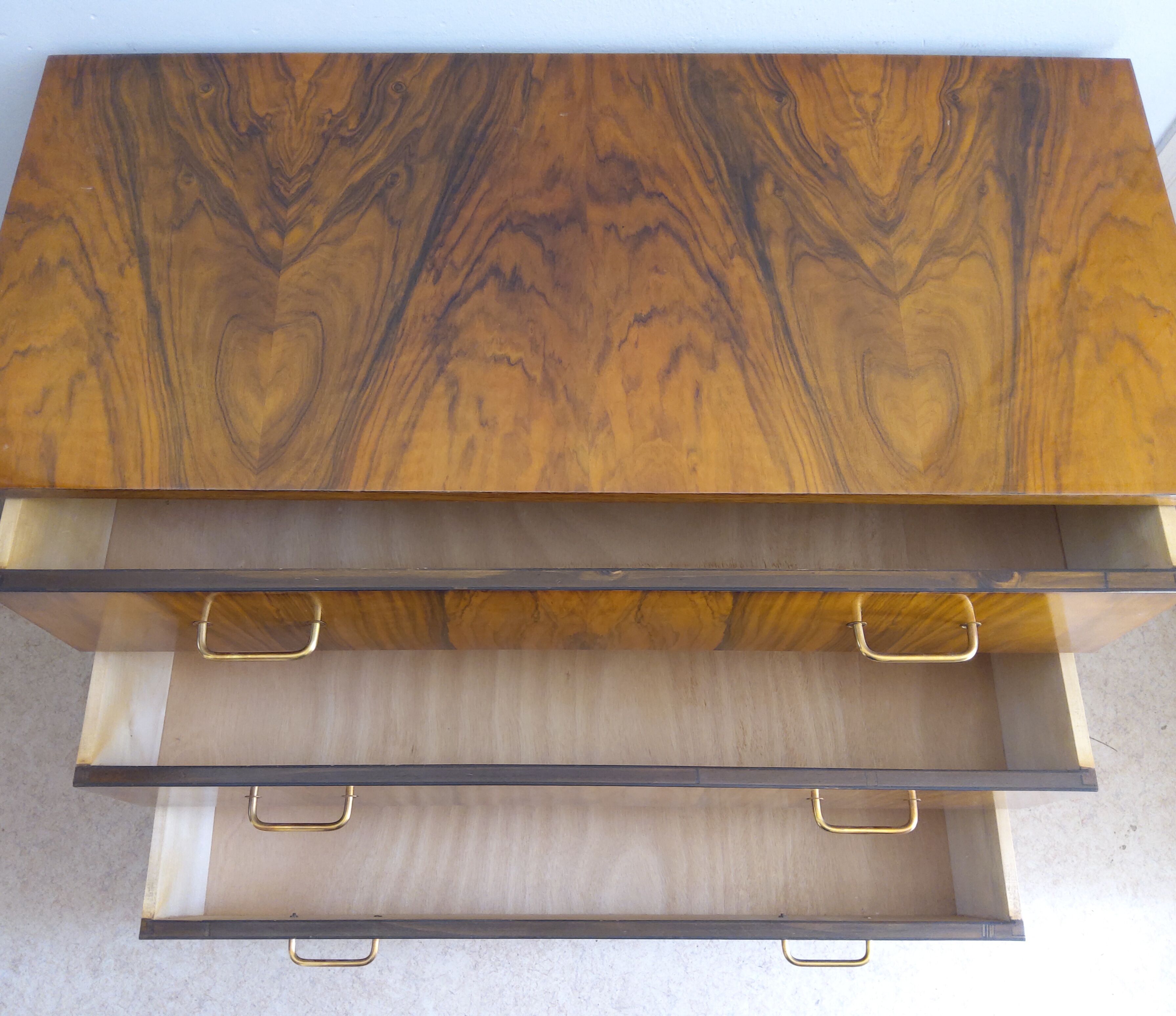 Vintage rosewood chest of drawers