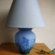 La Rochère glass paste lamp decorated at the seabed