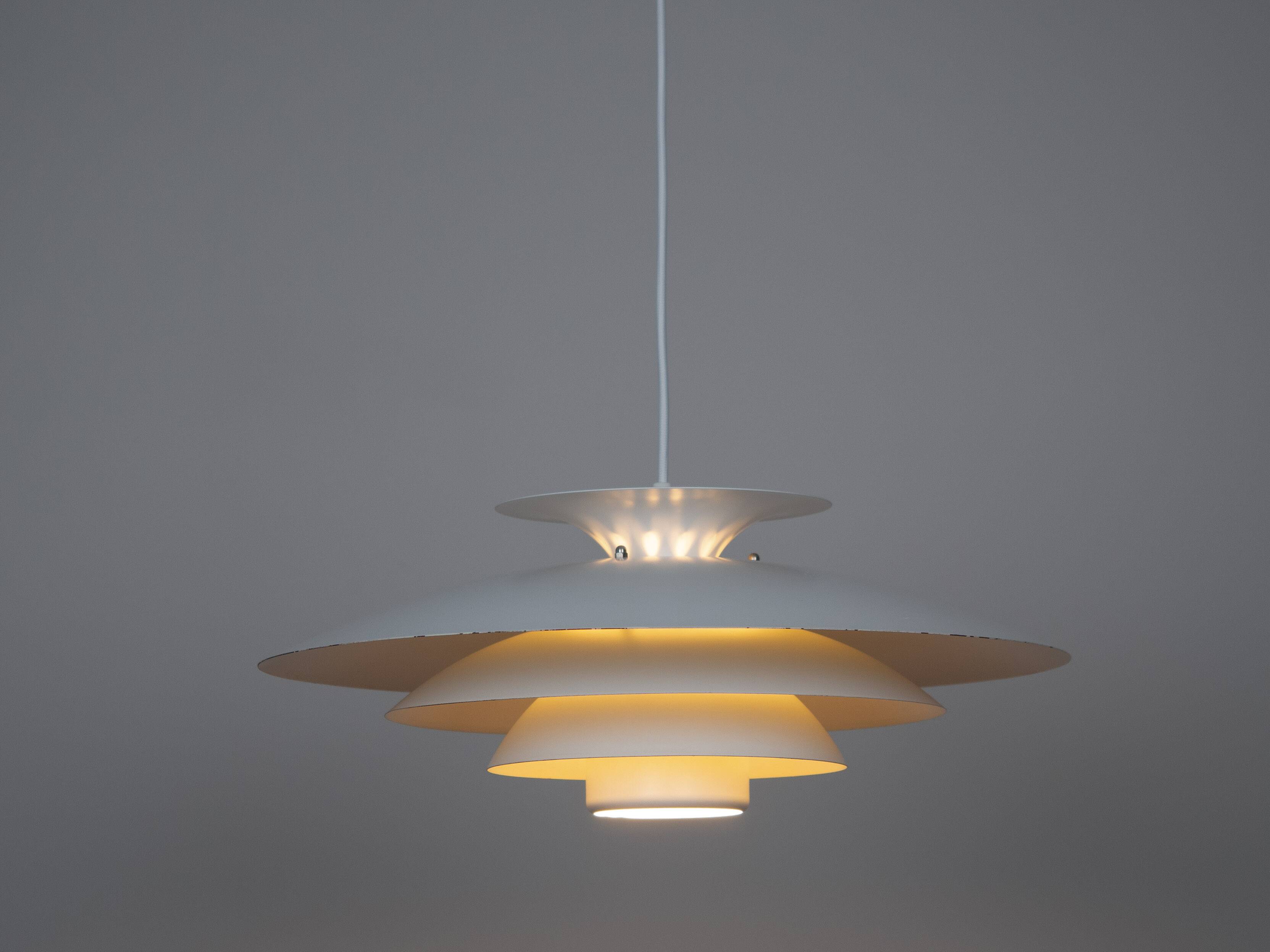 Danish vintage pendant lamp from Top Lamper, 1980s